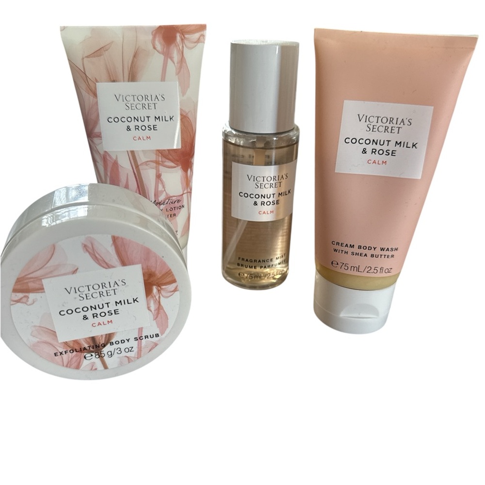 Victoria's Secret Pink and Gold Body Wash Collection